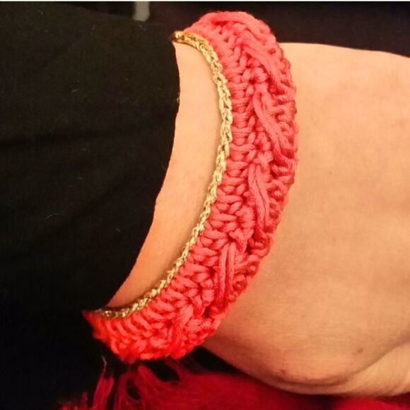 Bohemian Crochet Woven Bracelet! - Picture 6 of 9